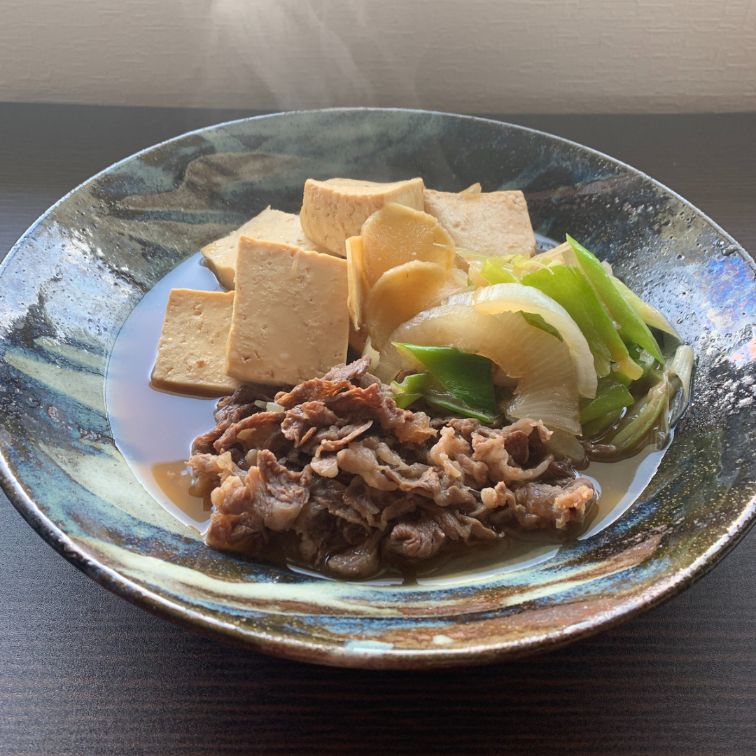 あっさりしみじみ肉豆腐