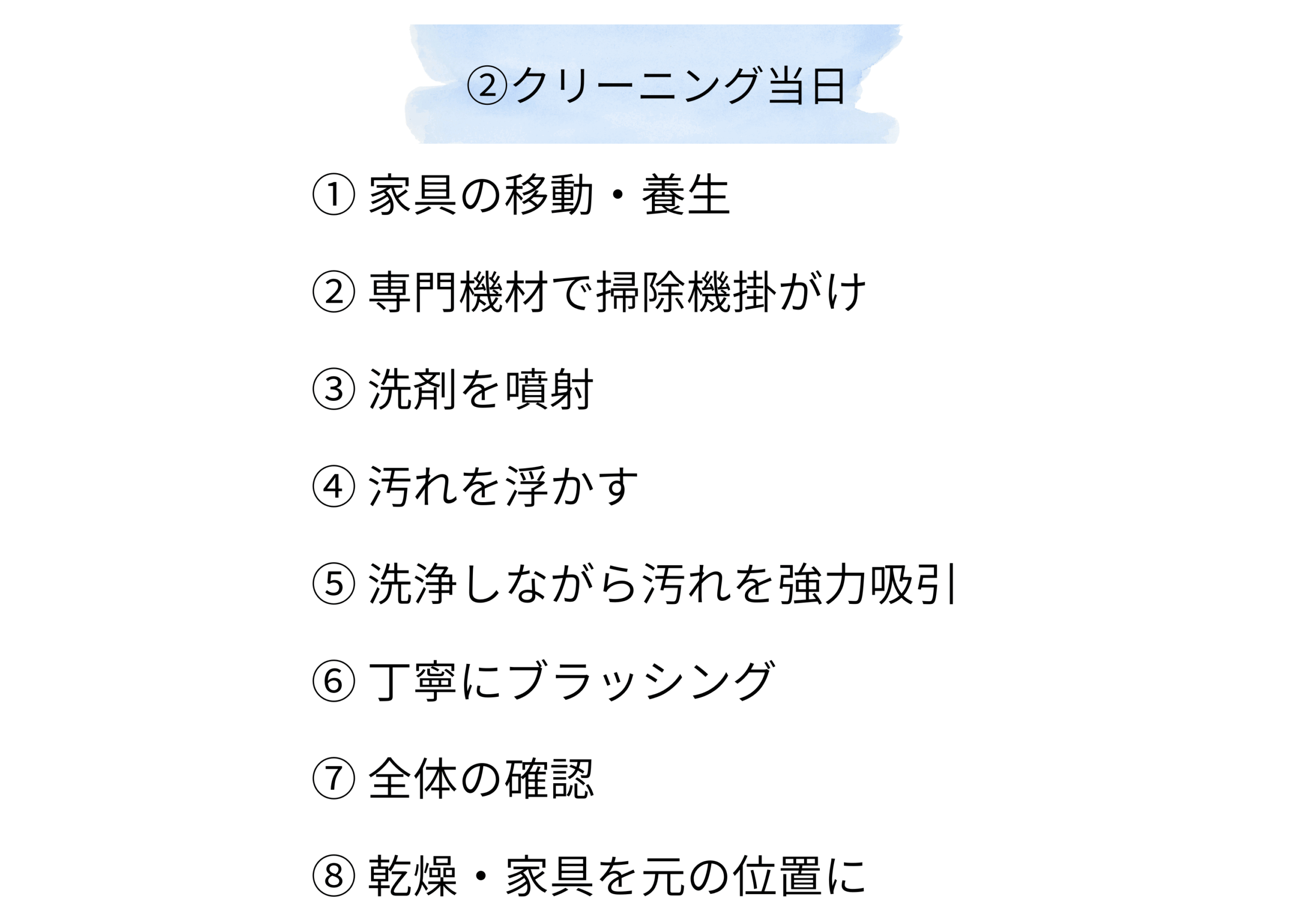 サービスの流れ2